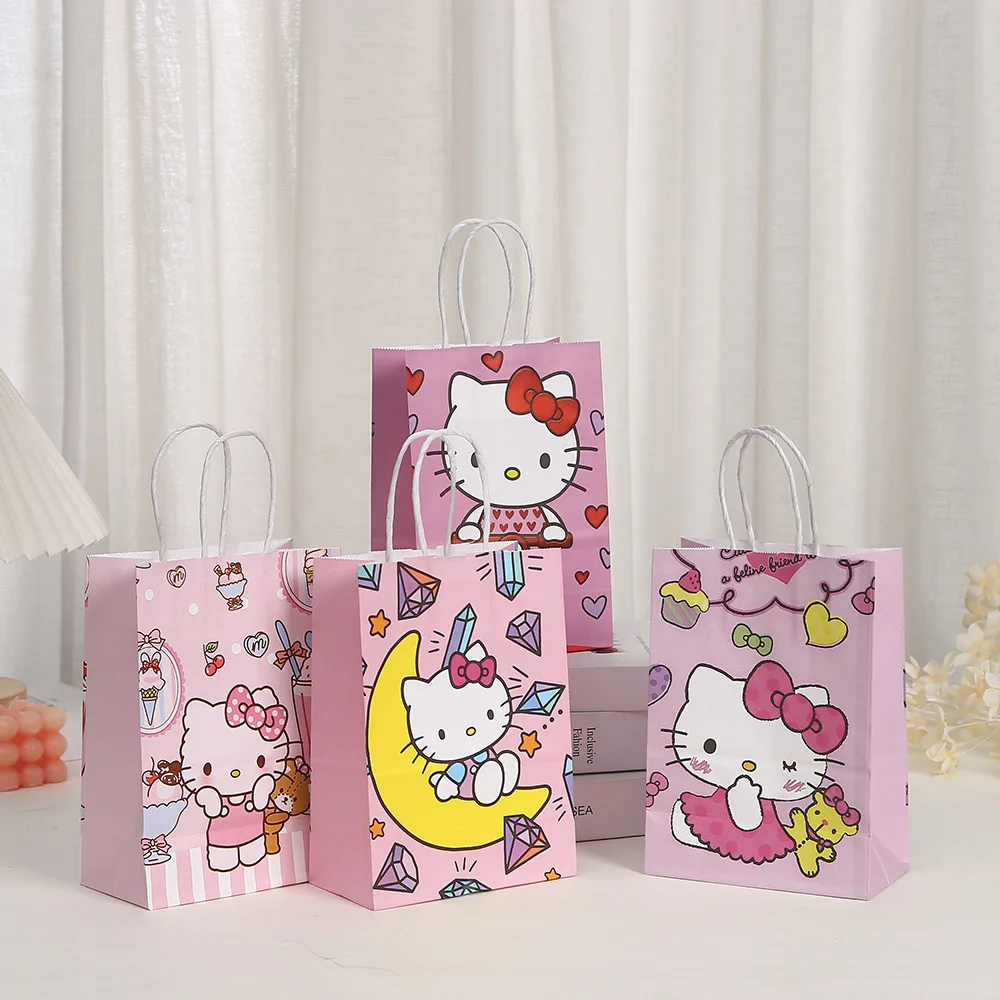 Подарочные пакеты с ручками кошачьи кошки