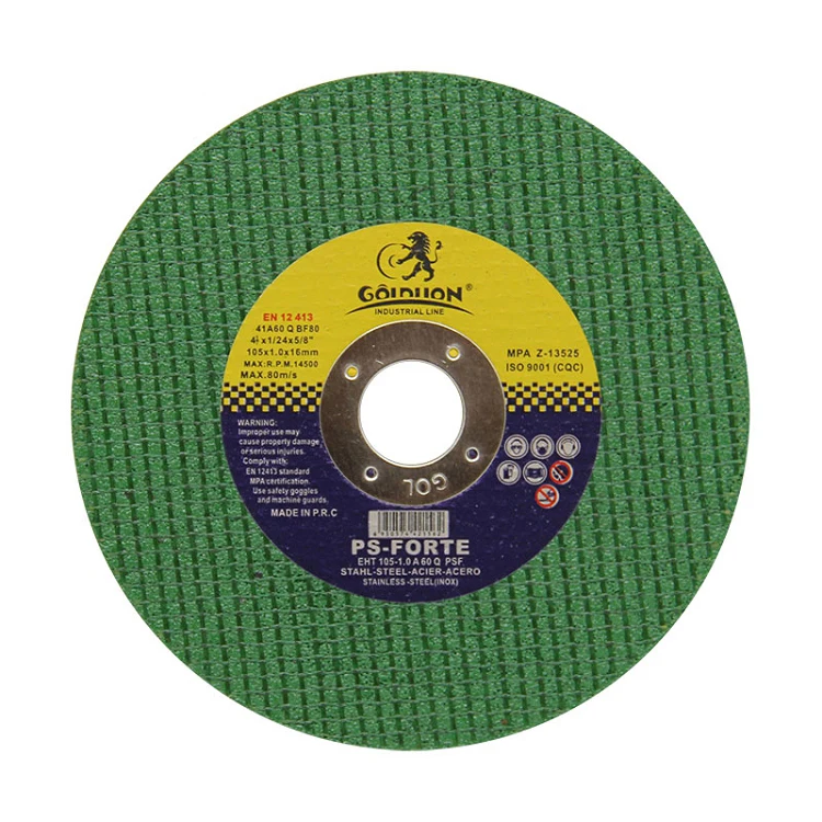 Hot sale Asian style 4 inch super thin green cutting disc abrasive cutting disc