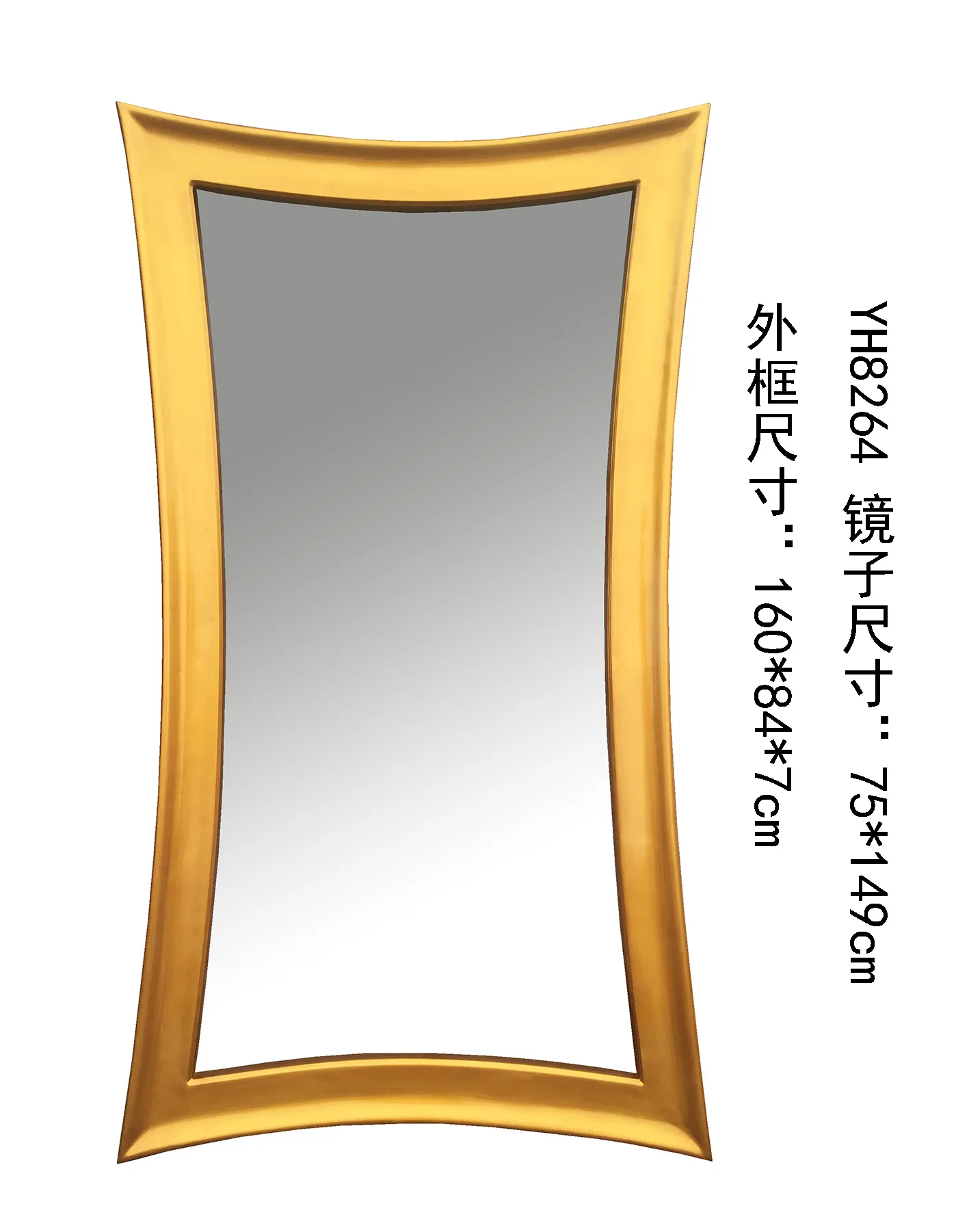 Luxury Hotel Bathroom Wholesale Special Design Metal Frame Vanity Wall Mirror Modern Decor with Mirror Frames