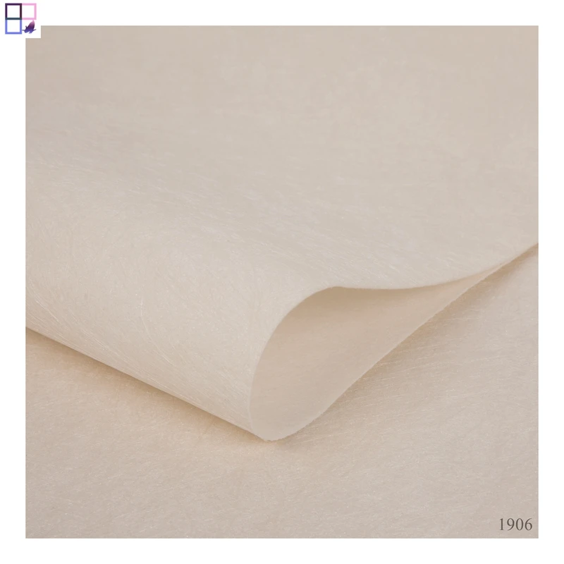 Silk Simple style modern home decoration waterproof wall coverings fabric wallpapers for project