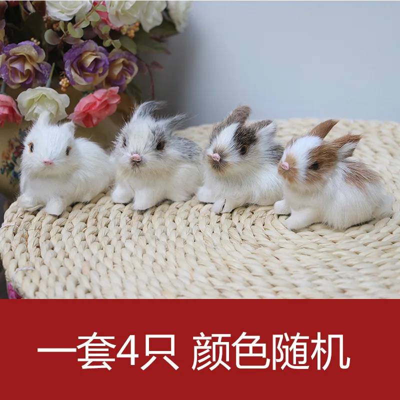 China Supplier 14 Inch Customized Happy Plush Easter Bunny Home Decor Decoration Cheep Crafts