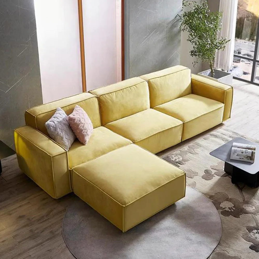 Modern l Shape Modular Sectional Couch Sofa Set Furniture Living Room Contemporary Modular Sofa Living Room Furniture Sofa