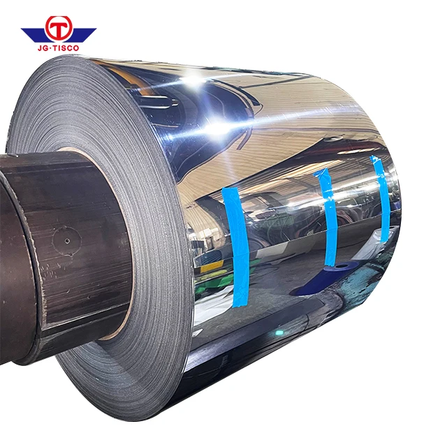 Катушка из нержавеющей стали класса 201 304 410 430 SS холоднокатаная катушка из полированной нержавеющей стали