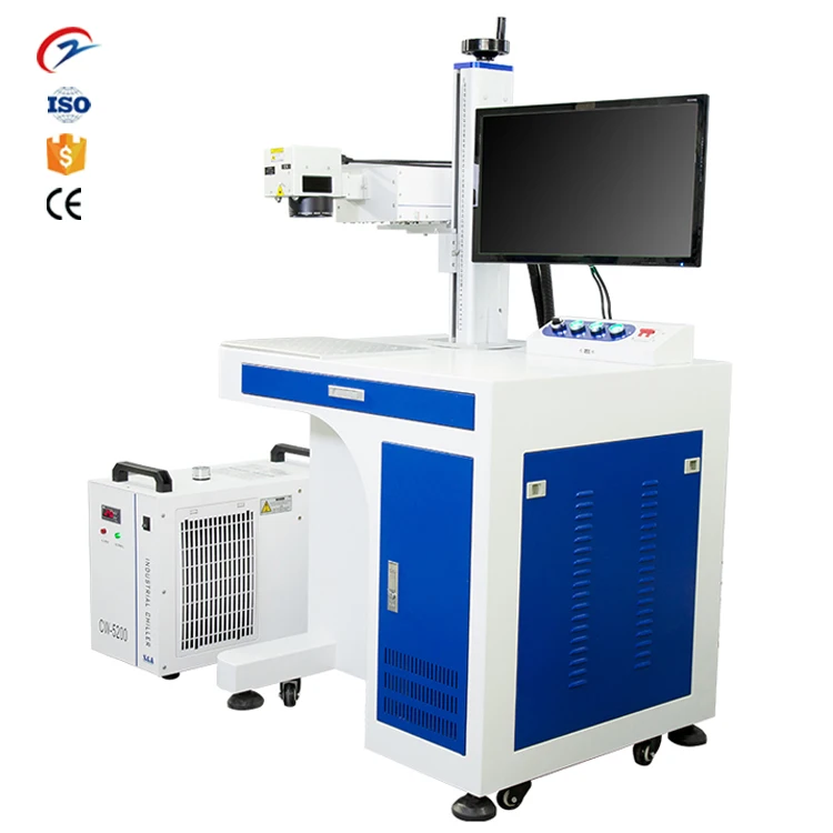 2024 Desktop 3W 5W UV Laser Marking Machine Used For Metal Jewelry Plastic Wood Products
