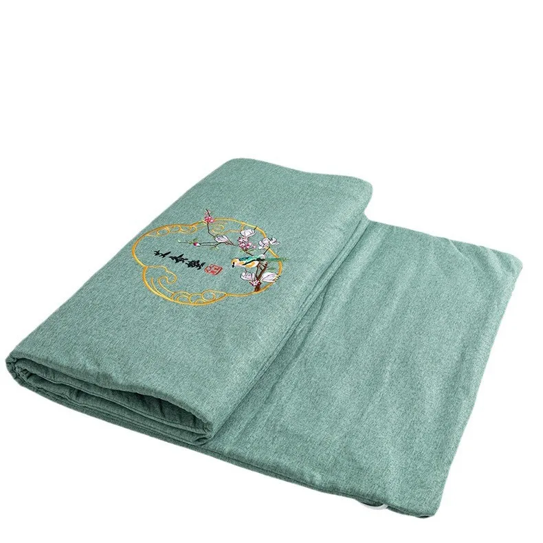 Lemei chinese herbal medicine filling linen blanket moxa mat warm the body electric blanket moxibustion