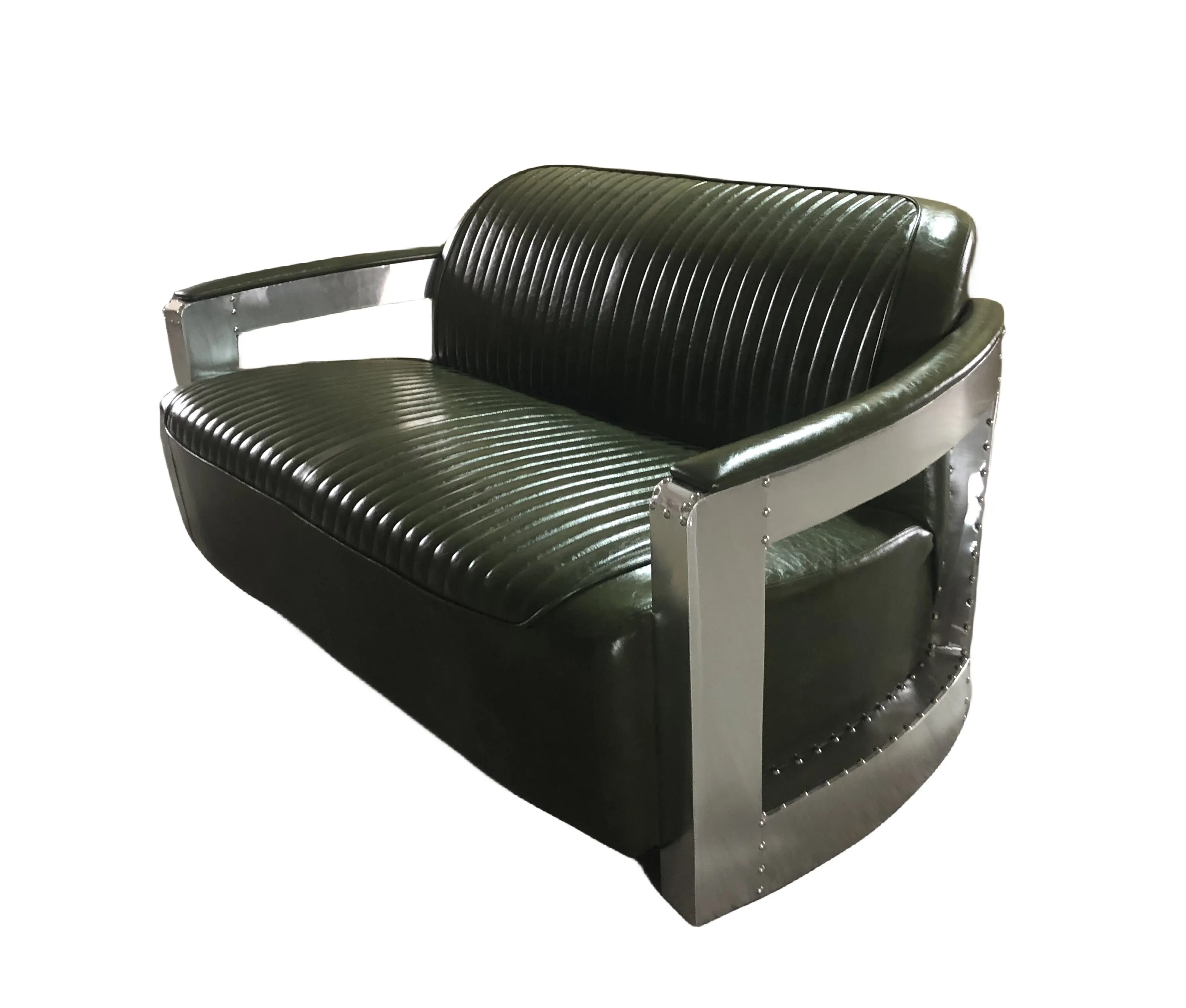 Aviator Retro Industrial Chair Loft Style Chair Living Room 3-seat vintage chaise lounge  retro industrial aviator sofa