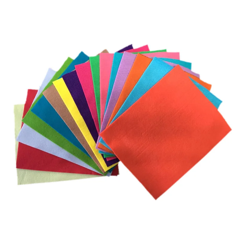 Factory direct supply of various planting bag felt cloth composite felt cloth colored polyester felt cloth