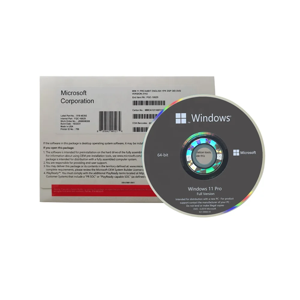 Операционная система win 11 pro готовый dvd-проигрыватель для ключа