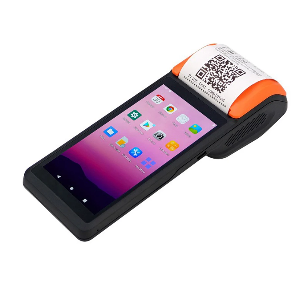 Pos-терминал Android 11, 2 МП, сканер, код, платежная машина, 2 г ОЗУ + 32 г ПЗУ, поддерживает Сканирование штрих-кодов 1D/2D и NFC