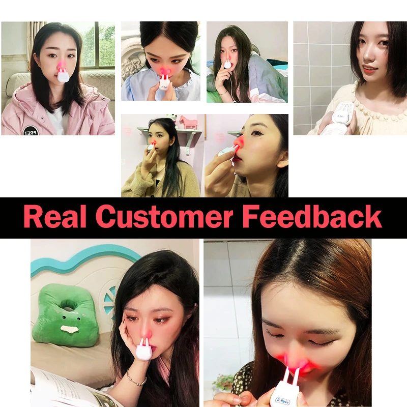 Tech Love Effective Treatment 2nd in Drug Addiction CE Approved Nasal 650nm Red Light LLLT Laser Therapy Medical Instrument