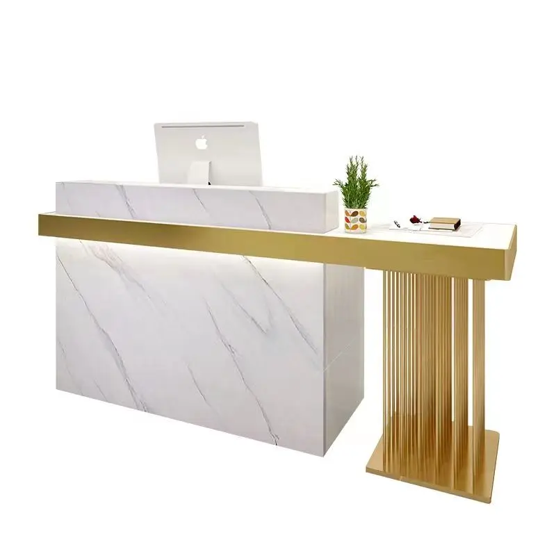 double desk reception desk counter for restaurant front desk reception modern for saloon