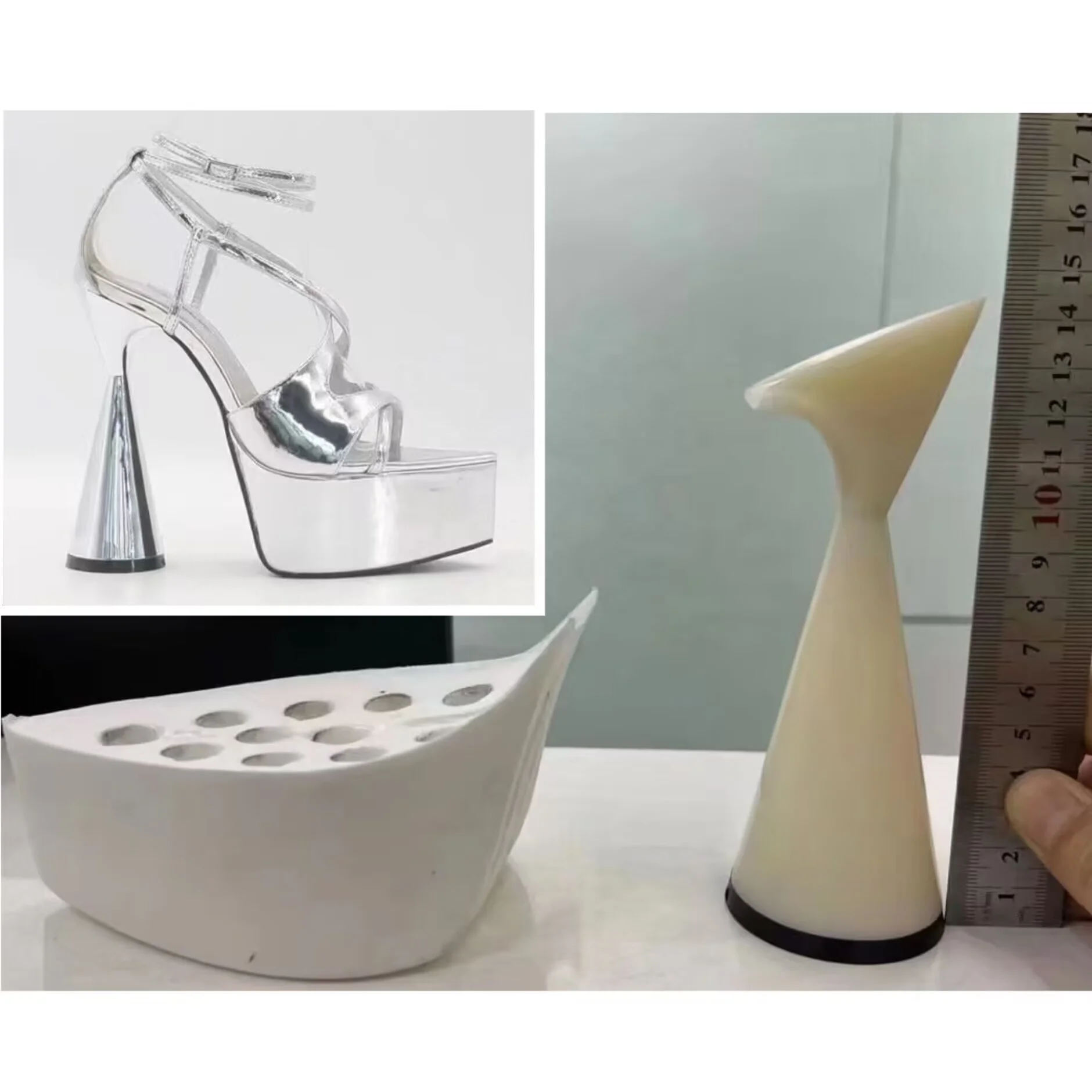14.5cm High Heel and 4.5cm Front Platform for Shoe Making