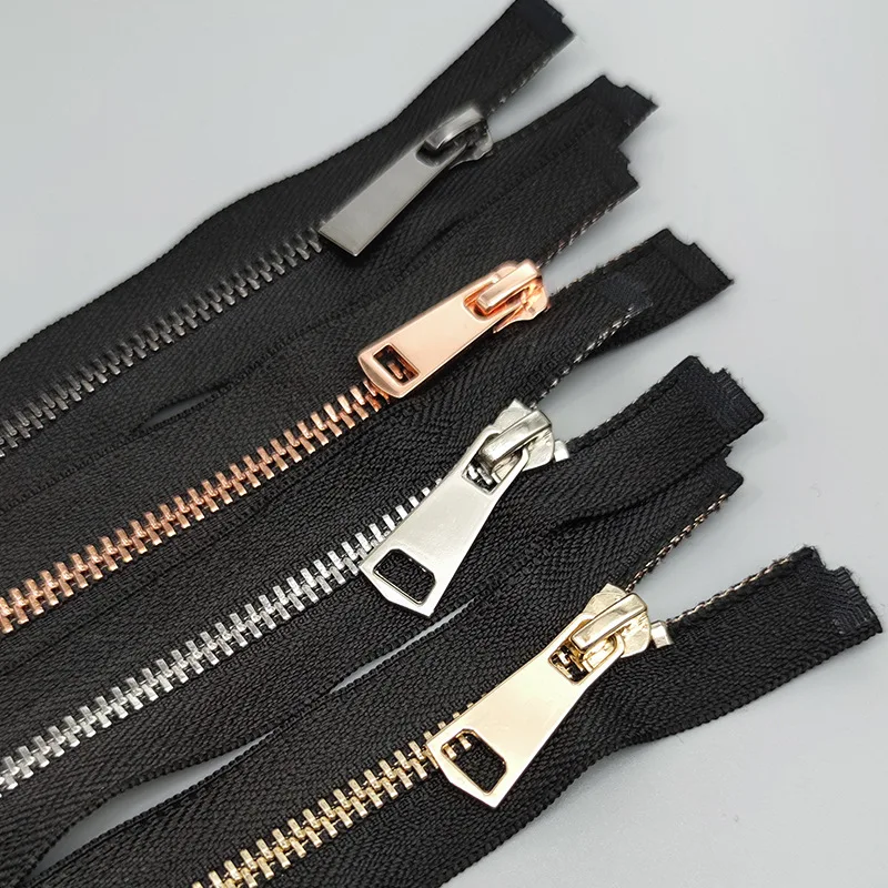 High Quality Auto Lock Open End 5# Y Teeth Zip Zipper Muti Color Zipper For Bag And Garment