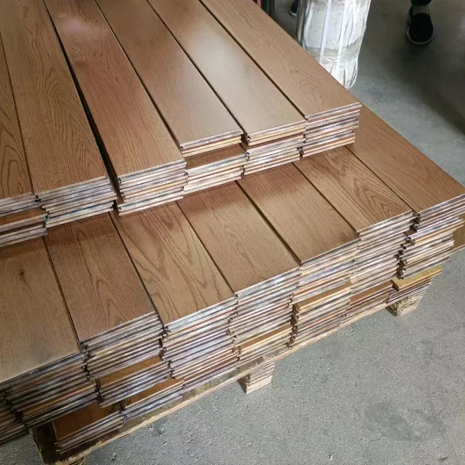 7 Day Delivery 20 Colors Choose 18mm Thickness Hardwood Parquet Flooring Oak And Teak Real Wood Floor