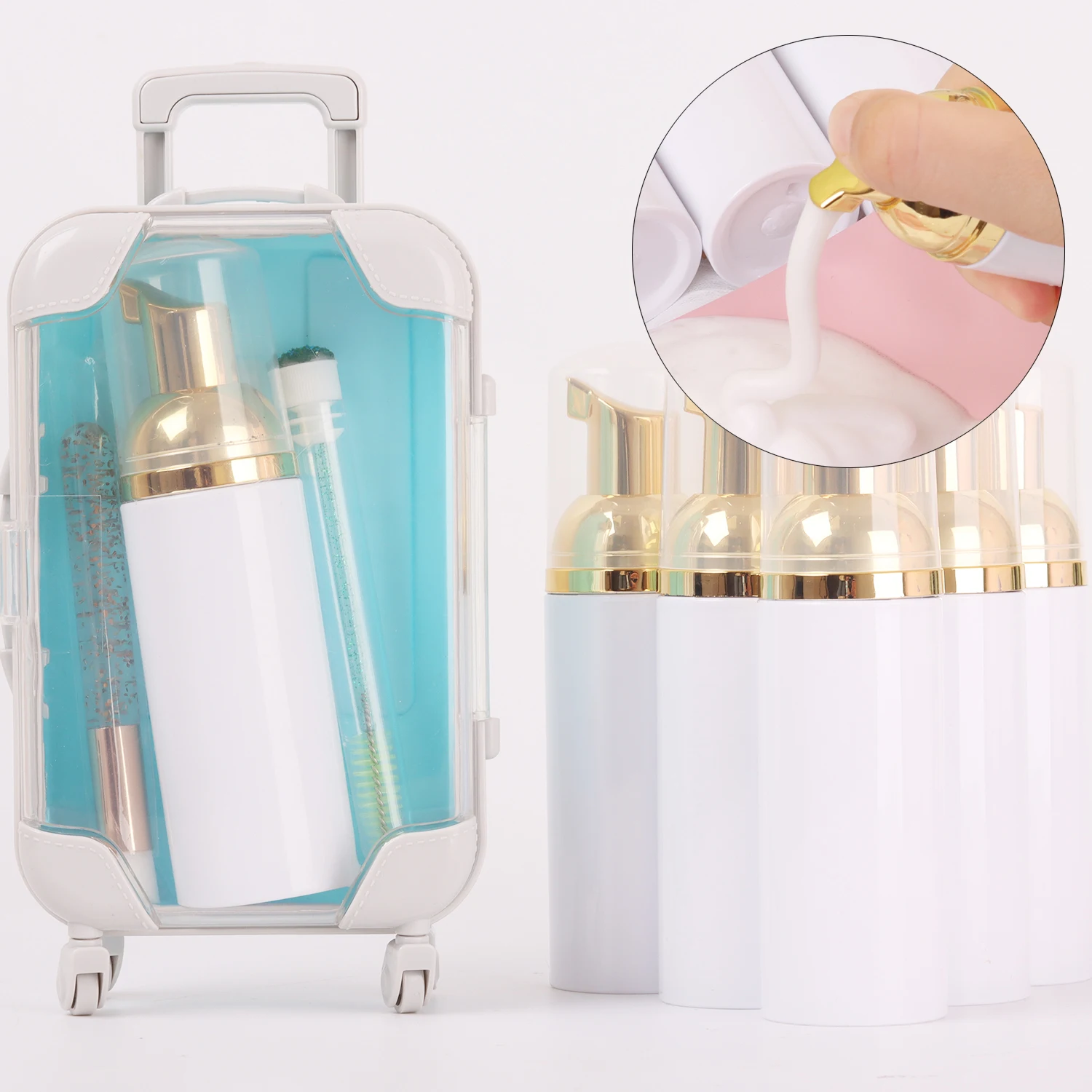 Wholesale Private Label Focial Lash Foam Cleanser Eyelash Extension Oil Free Lash Foam Cleanser Eyelash Shampoo