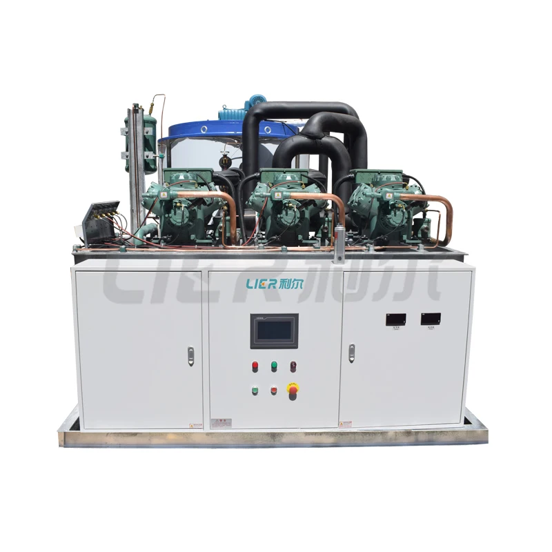 
LIER seafood equipment flake ice maker machine for fish 15 tons 