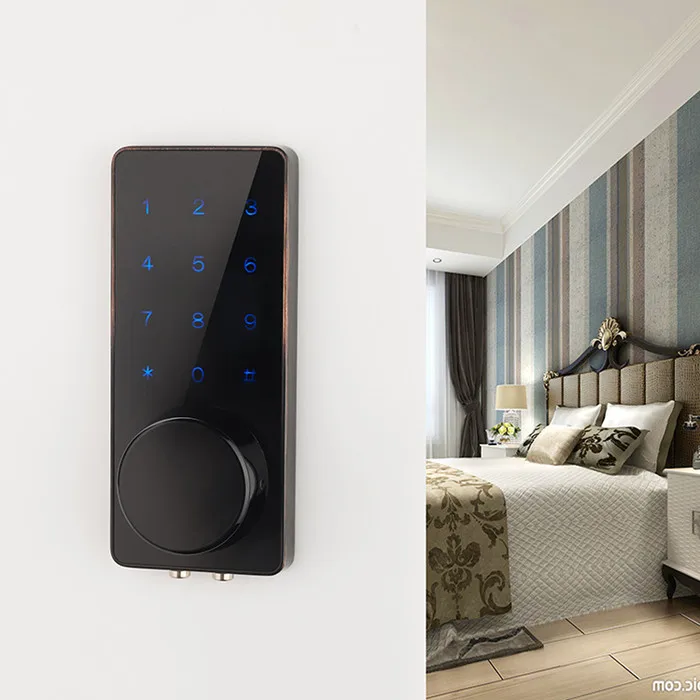 Bluetooth Smart Door Lock Wifi lock with App