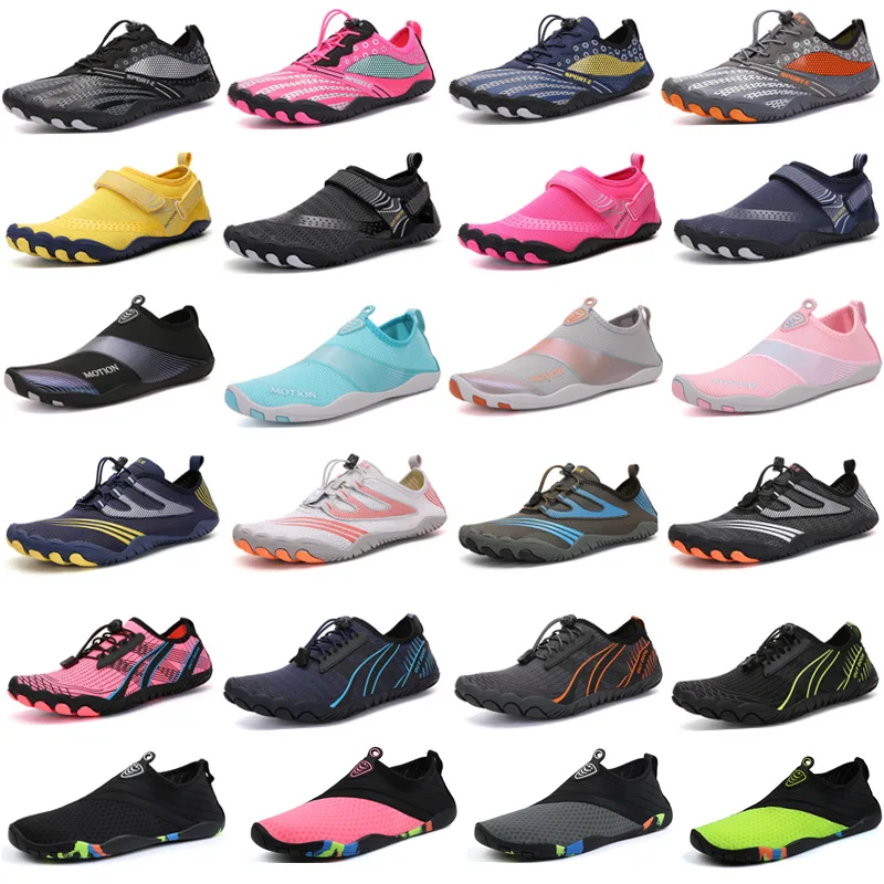 Outdoor Unisex Quick Drying Neoprene Rubber Five Finger Walking Swimming Summer Barefoot Beach Water Aqua Shoe for Women and Men