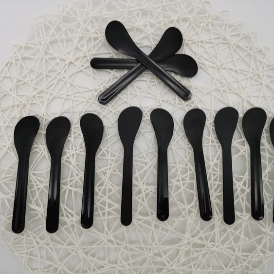 
DIY Facial Spoon Stick Cosmetic Makeup Tool Plastic Small Makeup Spoon 
