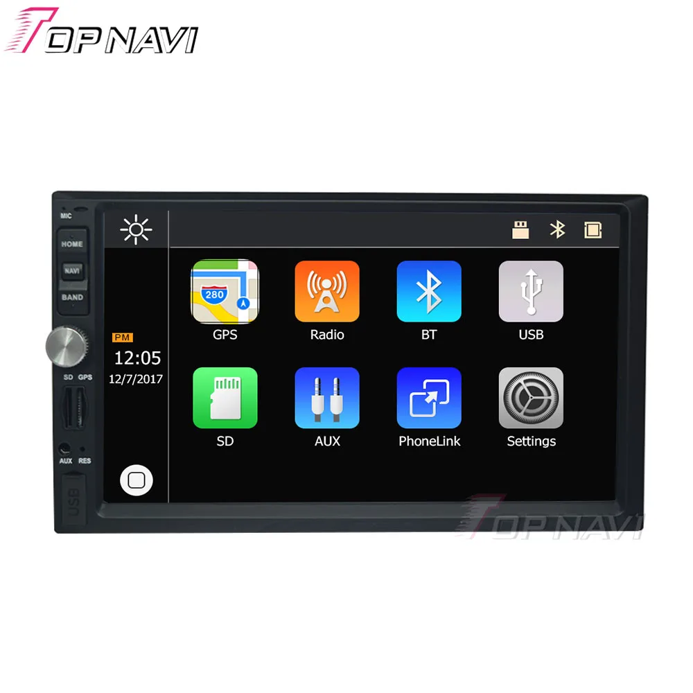 7 Inch Autoradio Multimedia MP5 Player 2 Din Touch Screen Auto Radio Audio Stereo USB TF FM AM Car Radio GPS Wince MP5 Player