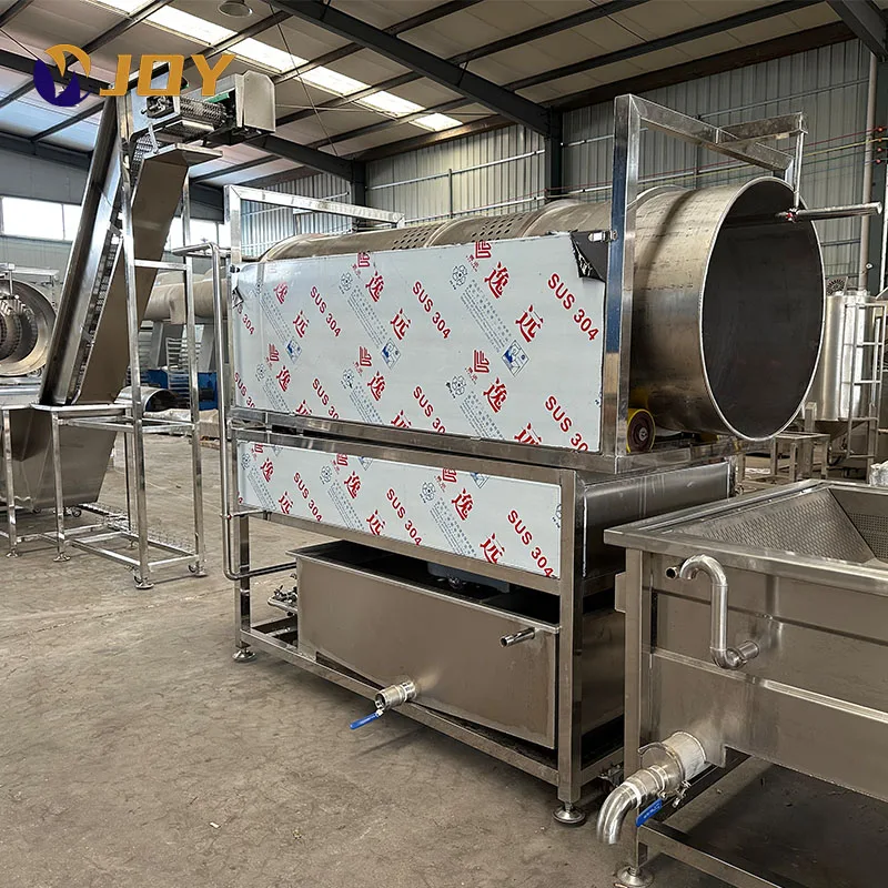 200 KG/H Fully Automatic Commercial Potato Chips Production Line Gas Heating Vegetable Making Machine for Fresh Potatoes