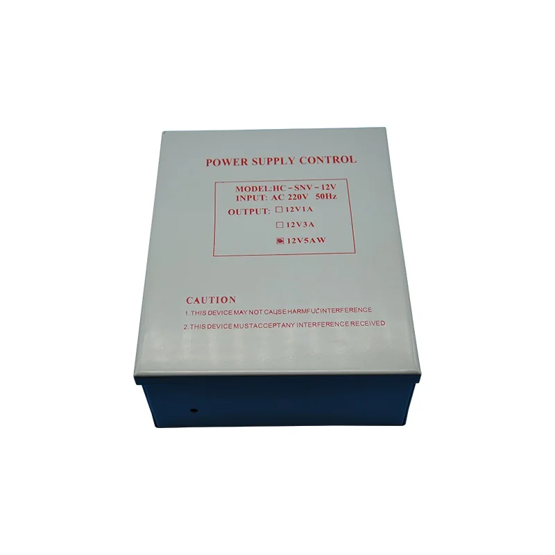 Access control power supply for battery backup one output AC to DC 12V 24