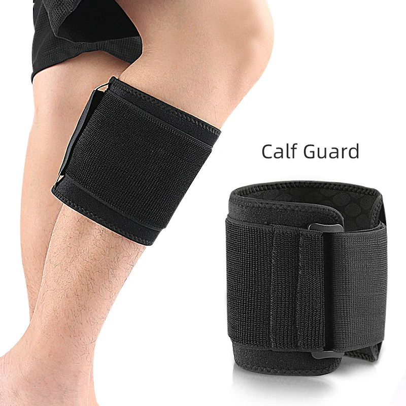 Elastic Calf Compression Support Strap Band for Lower Leg Pain Relief Sports Running Basketball Protector Wrap Shin Support Band