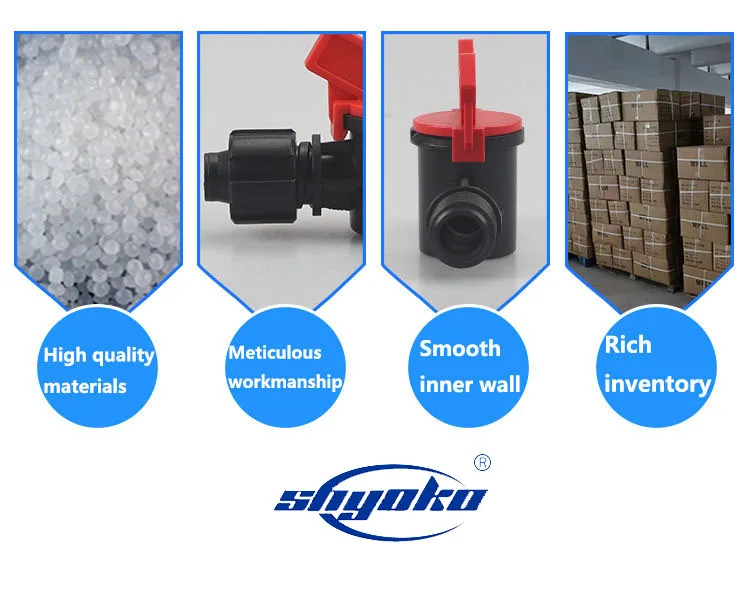 Hot sales miniature Pressure pp fitting 1/4 in 16mm mini small float valve