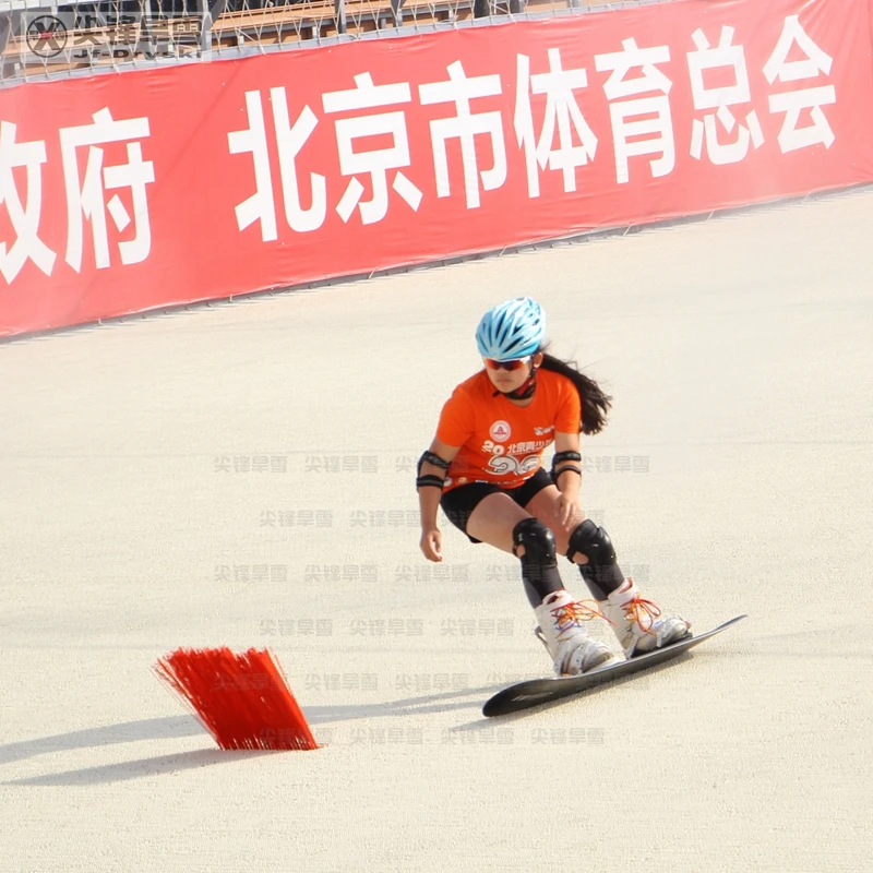 0018h6uk JFdryski needle mushroom dryski mat us for different base on dry slope  & work with dendix snowflex neveplast dry slope