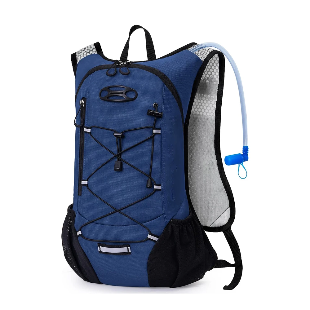 Lightweight Hydration Backpack Running Backpack  Hydro Water Daypack for Cycling Hiking Rave