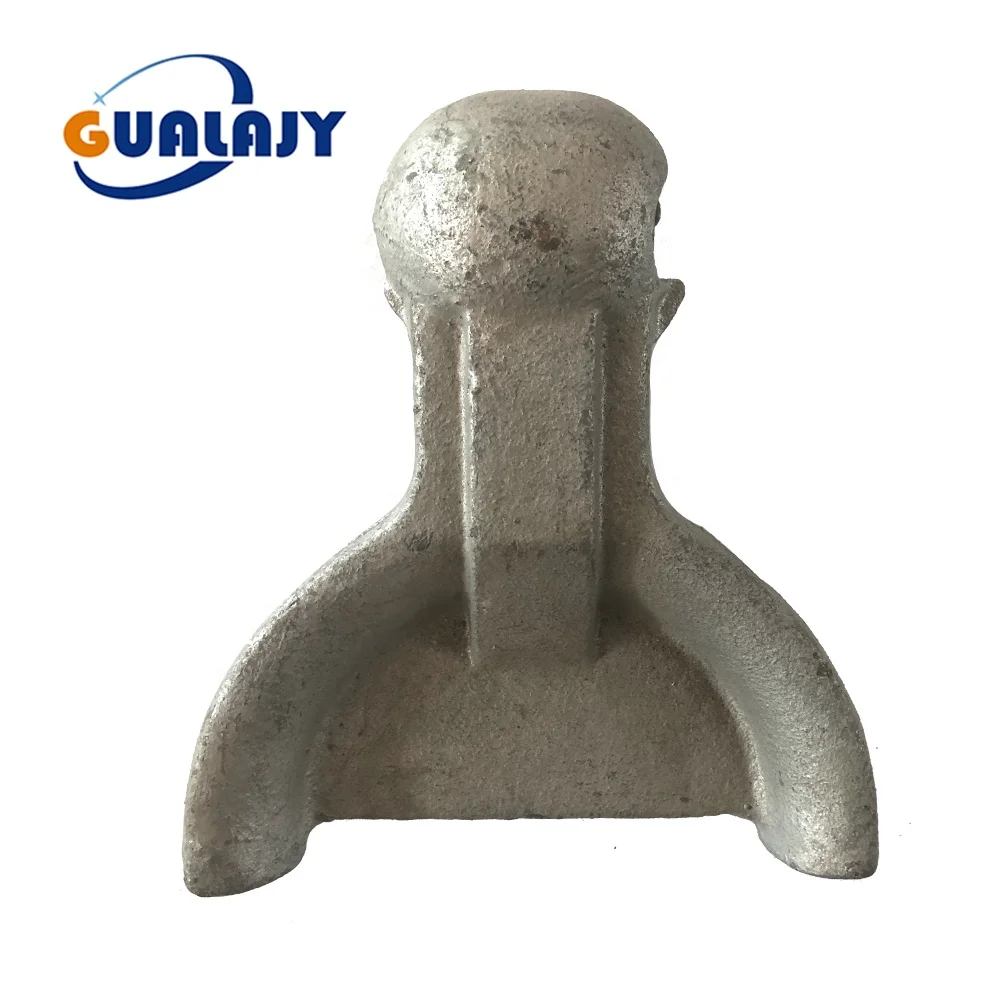 Pole Line Hardware custom cnc machined metal sand casting parts cable holder Distribution Hardware