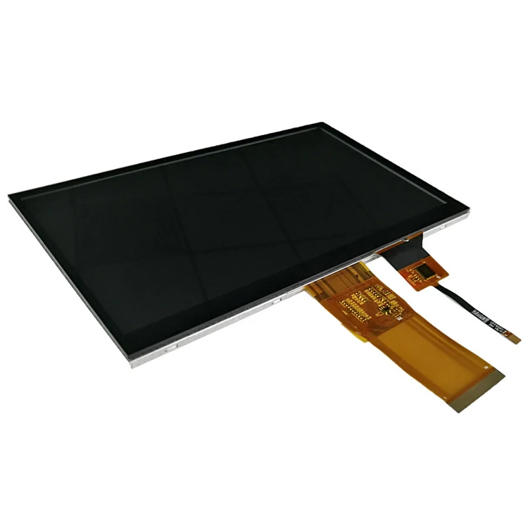 
7 inch lcd module with resistive touch panel 40 pins interface 800x480 tft lcd display screen 