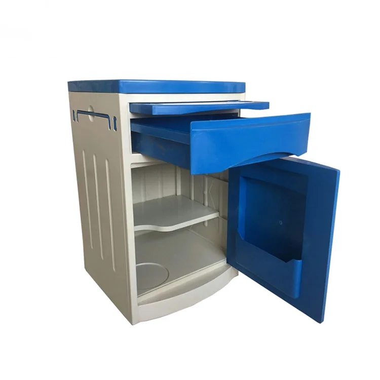hot sale cheap big size clinic furniture hospital cabinet ABS medical Bedside Locker