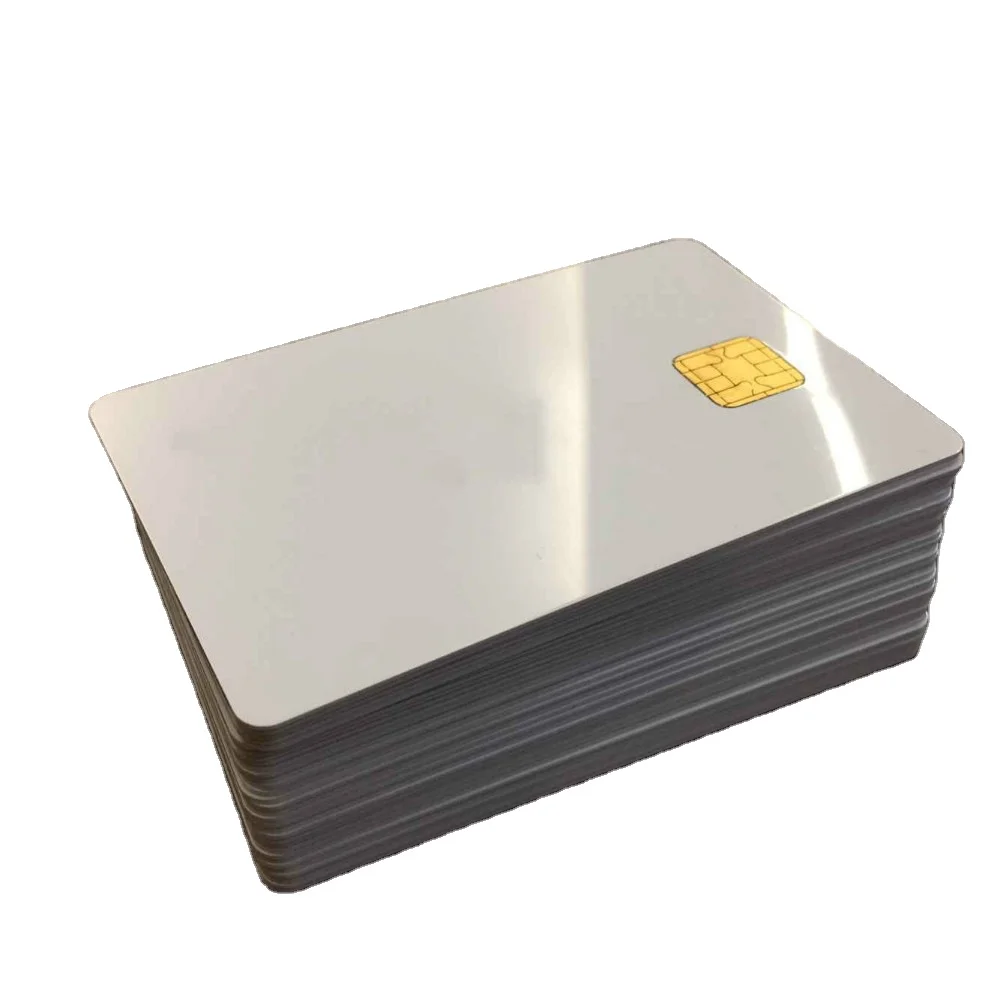 Custom Contact Chip FM4428 Card with 16 digits NBS numbers/ PVC Chip Card
