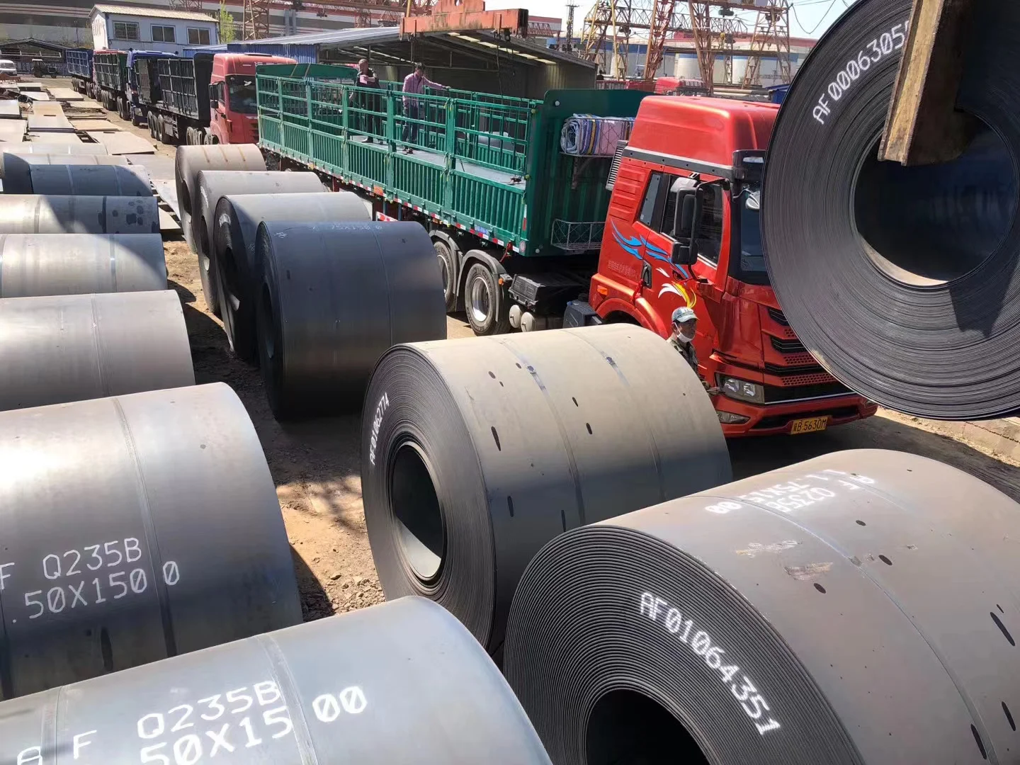 Manufacturer Cold Roll Steel in Coil Rolled Low Carbon Mild Steel High-strength Steel 0.12-2.0mm 600-1250mm