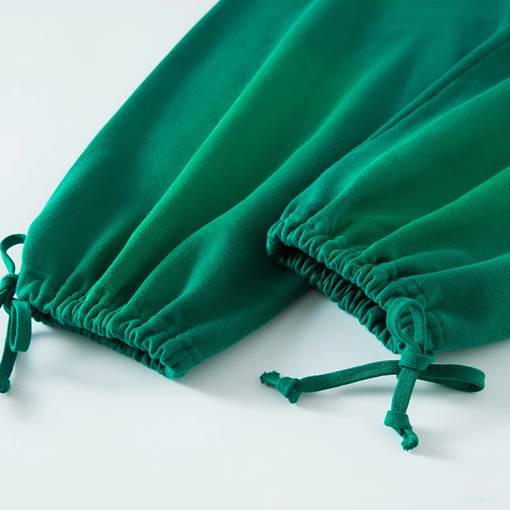 Custom Heavyweight 445 Gsm Cotton Washed Jogger Sweatpants Baggy Oversized Wide Leg Acid Wash Flared Joggers Sweatpants Men