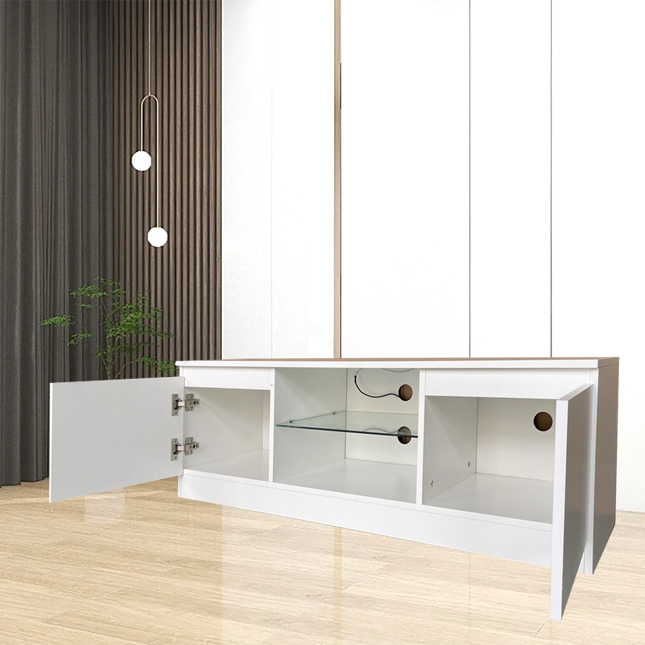 Fancy Home Usage TV Cabinet Living Room TV Stand Cabinet Sample Design