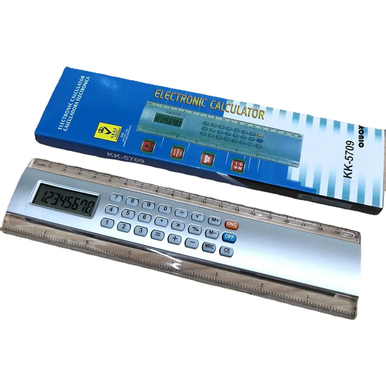 Best wholesale Cheap 8 digits Stationery Calculator electronic General Purpose Ruler Calculator