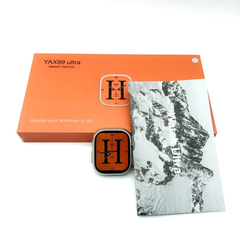 New Product YAX99 Ultra Smart Watch 2.09inch Support Wireless Charging Heart Rate Monitoring Ultra 8 Series 8 Watch 8 IWO 8 T900