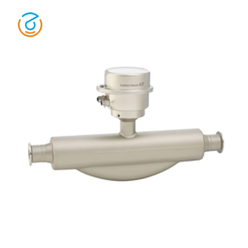 Датчик массового расхода Кориолиса Endress + Hauser E H Promass 83S DN15 с тройным зажимом для высокоточного измерения жидкости и газа