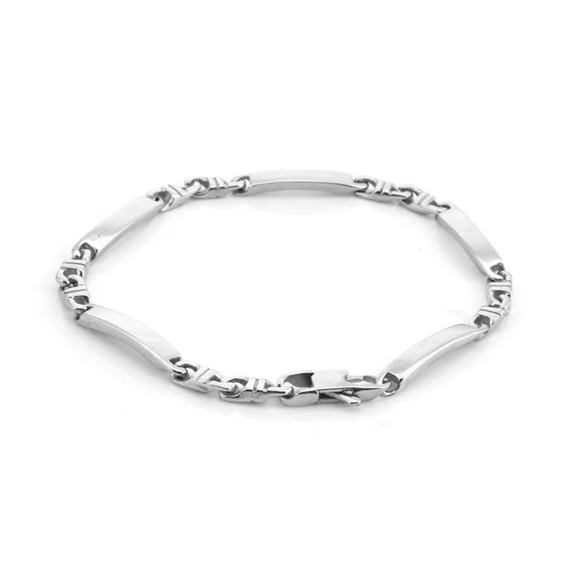 Популярные итальянские очаровательные браслеты из нержавеющей стали 316