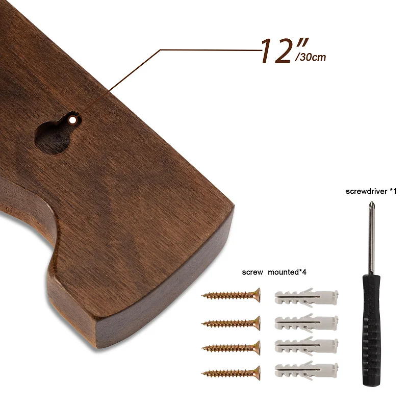 Kitchen Tools Multifunctional Kitchen Household Knife Holder Tableware Storage Rack Walnut Wooden Knife Rest