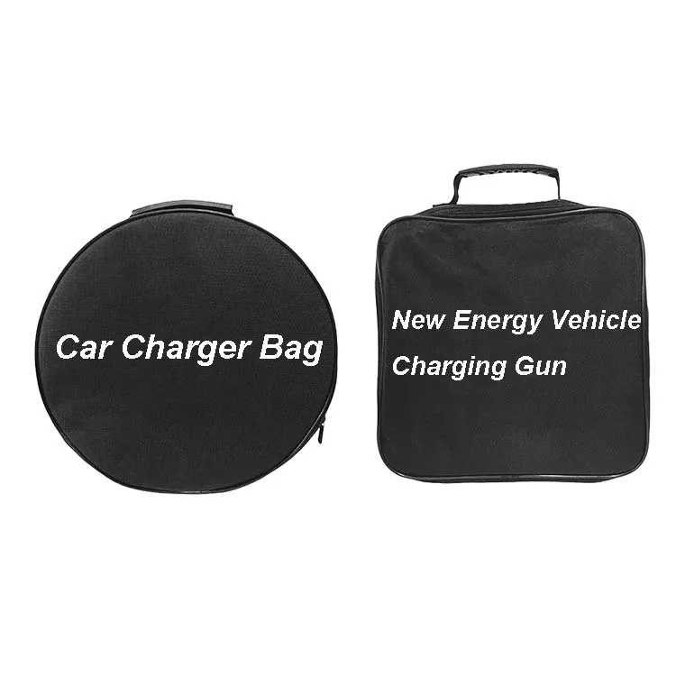 New Energy EV Charger Cable Carry Bag Fire Retardant For Electric Vehicle Car Charger Charging Cables Plugs Storage Bag