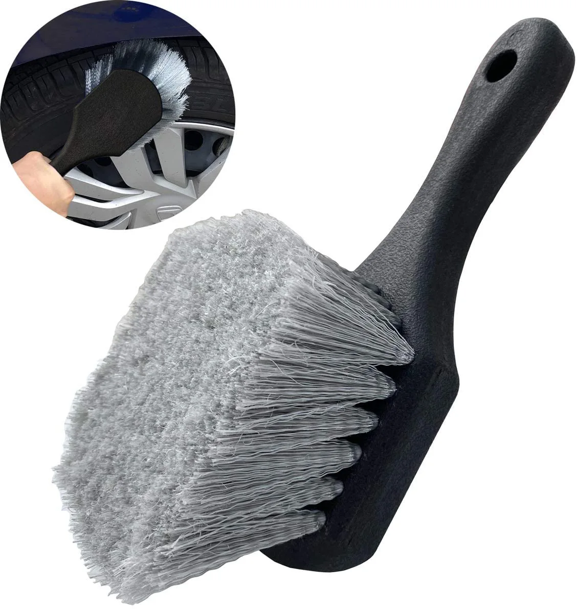 hot selling car cleaning brush long handle car wheel brush car wash brush