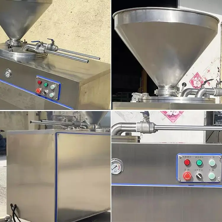Full Vegetarian Filler Euro Line German Sausage Making Machine For Chicken