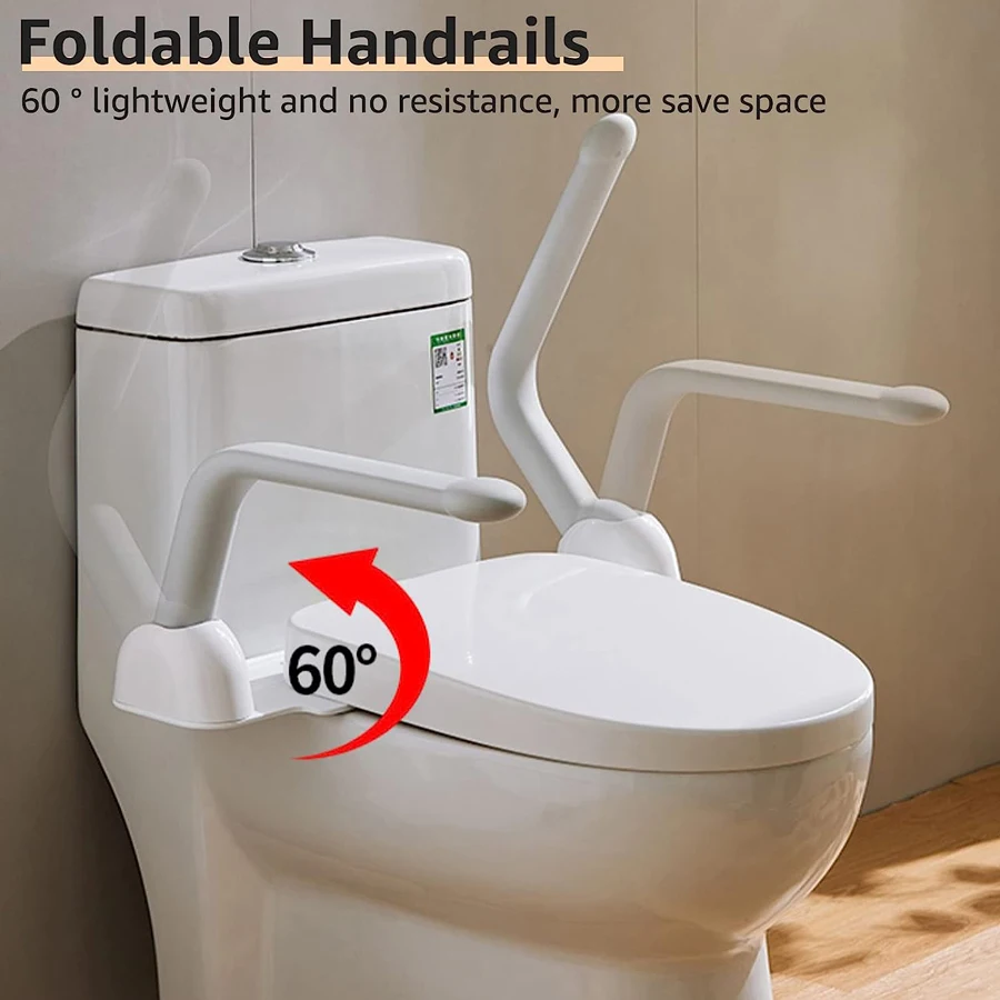 2024 latest hot sale design Toilet Arm Support Toilet Armrest for disabled and old people