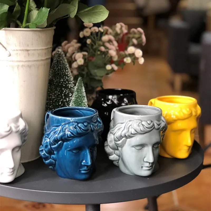 Дропшиппинг 3D кружка с изображением Давида украшение для дома подарки керамическая кофе чашка