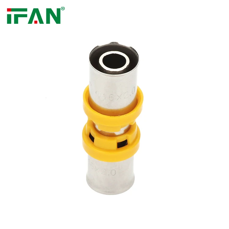 IFAN Factory Good Price Brass Press Fittings Connector Pex Al Pex Press Fitting