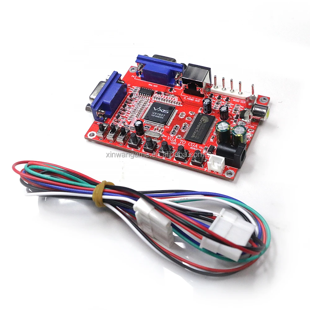Игровой автомат VGA TO CGA GBS8100 Высокое решение и низкое преобразователь в RGBS плата