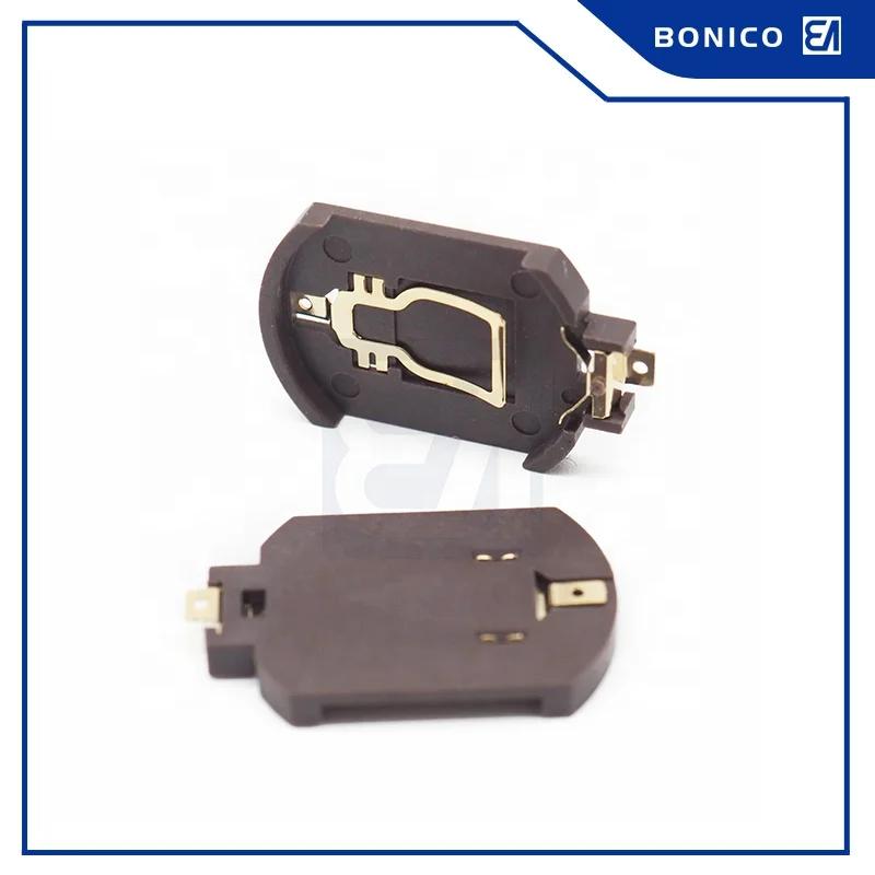 2016 PPA Material SMT Battery Retainer Surface Mounting Type Coin Cell Holder